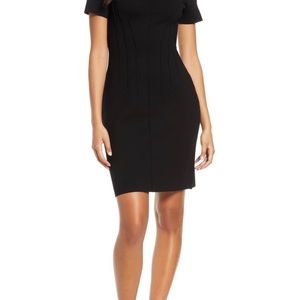 Eliza J Short Sleeve Mock Neck Dress Size XL